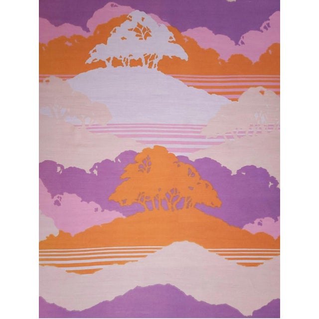Mid-Century Modern Fabric Hills of Home Curtain by Jack Lenor Larsen, 1971 For Sale - Image 4 of 7