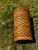 Burnt Umber Late 20th Century Ateliers Handwoven Willow Vessel Sculpture For Sale - Image 8 of 12