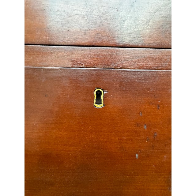 19th Century Antique Cherry Hepplewhite Chest For Sale - Image 12 of 12