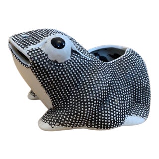 Jean Rogers Style Frog Planter For Sale