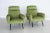 Set of Italian Armchairs in Green Velvet, 1960s For Sale - Image 4 of 16
