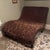 Beautiful high-end chaise lounge with an elegant curved silhouette and detailed carved wood frame. This is a premium piece...
