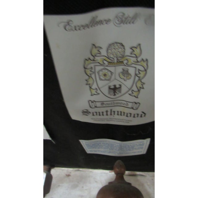 1980s Pair of Southwood French Decorative Club Arm Chairs For Sale - Image 12 of 14