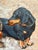 Plat. Victor, Dachshunds, 1960s, Oil on Canvas, Framed For Sale - Image 8 of 18