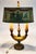 19th Century French Bouillotte Painted Tôle Lamp For Sale - Image 4 of 11