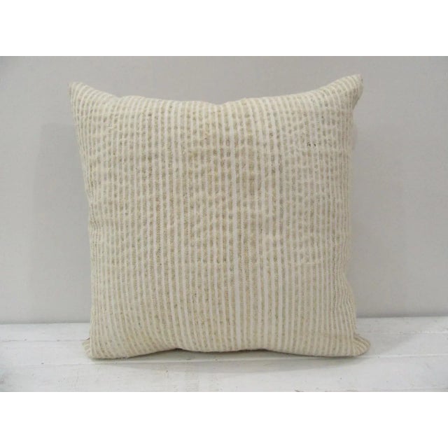 Handmade Turkish Kilim Pillow Cover For Sale - Image 4 of 4