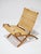 1950s JH512 Folding Chair in Rattan and Oak by Hans J. Wegner for Johannes Hansen, Denmark, 1950s For Sale - Image 5 of 18