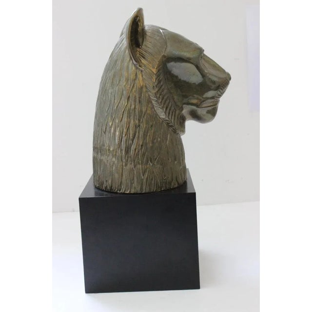 1970s Chapman Sculpture Egyptian Goddess For Sale - Image 5 of 13