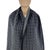 Black Hermes Vintage 100% Soft Woolmark Wool Scarf For Sale - Image 8 of 10