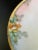 Antique Nippon Porcelain Hand Painted Yellow Camellias Cabinet Plate For Sale - Image 4 of 12