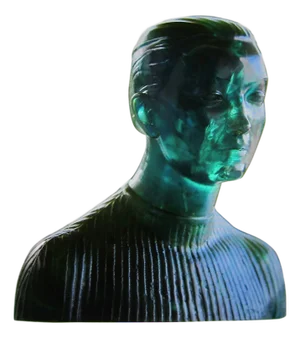 Life Size Bust of a Girl, 1971, Bakelite