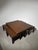 Leather Coffee Table with Nesting Stools, Set of 5 For Sale - Image 6 of 6
