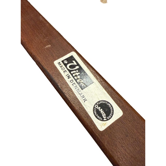 Danish Modern Teak Sewing Table by Ejvind A. Johansson for Vitré, Denmark, 1960s For Sale - Image 9 of 11