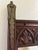 Wood Large Antique Gothic Revival Carved Wood Overmantel Mirror For Sale - Image 7 of 8