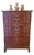 Tall Korean Bandaji Chest With Butterfly Clasps For Sale