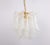 Large Murano Glass Petals Chandelier, Italy, 1980s For Sale - Image 3 of 18
