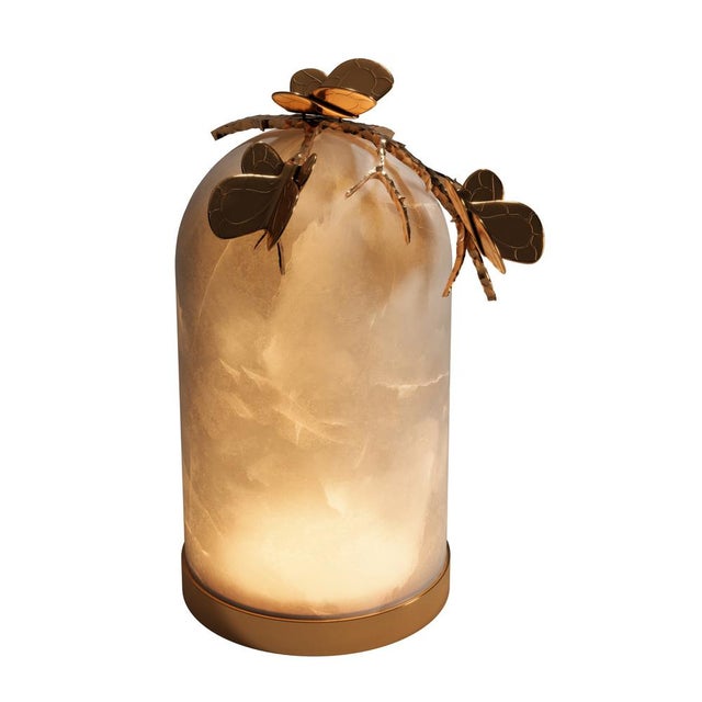 Not Yet Made - Made To Order Monarch Table Lamp by Creativemary For Sale - Image 5 of 17