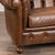 Brown 20th Century Brown Leather Chesterfield Sofa and Two Club Chairs From Denmark (Set of 3) For Sale - Image 8 of 14