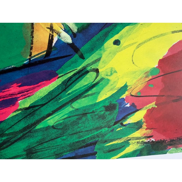 Walasse Ting (1929–2010), 3 Perroquets, Galerie Lucie Weill-Seligmann, Copyright 1989, Yves Riviera Editeur, Paris, Printed in Switzerland For Sale - Image 11 of 13