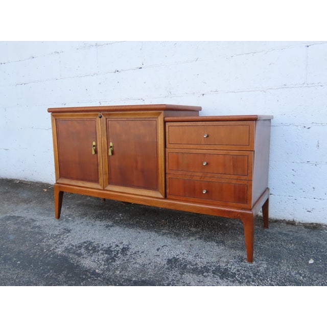 This brilliant Cedar Trunk Chest is made of wood, solid wood, walnut, veneer, cedar wood, and metal. This trunk was made...