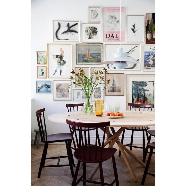 Hector Light Oak Dining Table 120 by Eberhart Furniture For Sale - Image 9 of 17