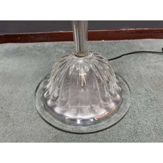Murano Glass Floor Lamp attributed to Barovier & Toso, 1950s For Sale - Image 10 of 13