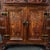 Vintage African Padauk Rosewood Carved "Vases & Flowers" Cabinet With Drawer For Sale In Los Angeles - Image 6 of 9