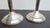 Mid-Century Modern Sterling Silver Tall Candlesticks- A a Pair of 2 For Sale - Image 3 of 5