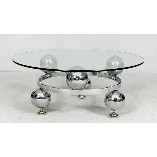 1970s Vintage Space Age Coffee Table, Germany, 1970s For Sale - Image 5 of 12