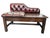 Chesterfield Telephone Bench in Leather For Sale - Image 5 of 8