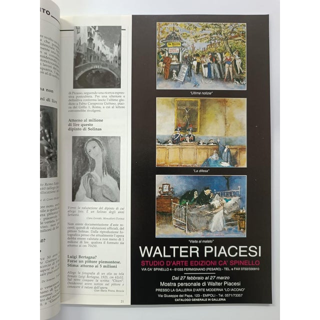 Walter Piacesi, Latest News, 2002, Oil on Board For Sale - Image 16 of 17