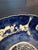 Japanese 19th Century Blue and White Katagami Porcelain Scalloped Bowl For Sale - Image 12 of 12
