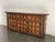 Spanish Solid Wood Brutalist Sideboard, 1960s For Sale - Image 6 of 7