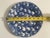 American Antique Spongeware Pottery Blue and White Plate - Lancaster County Pa For Sale - Image 3 of 5