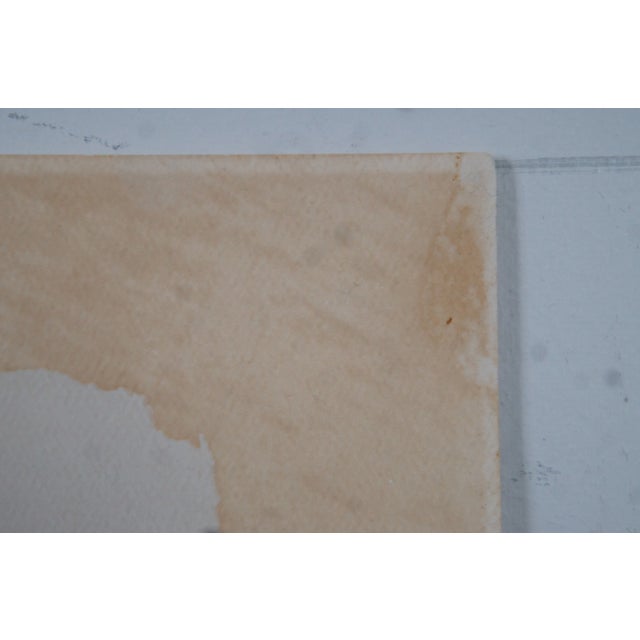 Vintage Vanguard Studios Andres Abstract Rectangles Print For Sale - Image 11 of 12