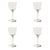 Tuscan Handmade Etched Wine Goblet Glasses, Set of 4 For Sale In Los Angeles - Image 6 of 6