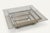 Sculptural Coffee Table in Brushed Aluminum and Glass, 1970s For Sale - Image 8 of 18