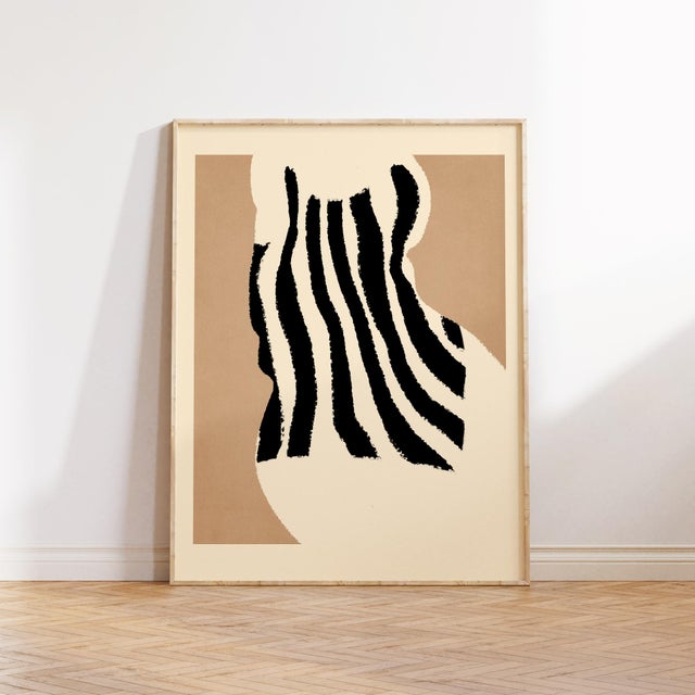 Contemporary Female Silhouette Giclee Print For Sale - Image 3 of 4