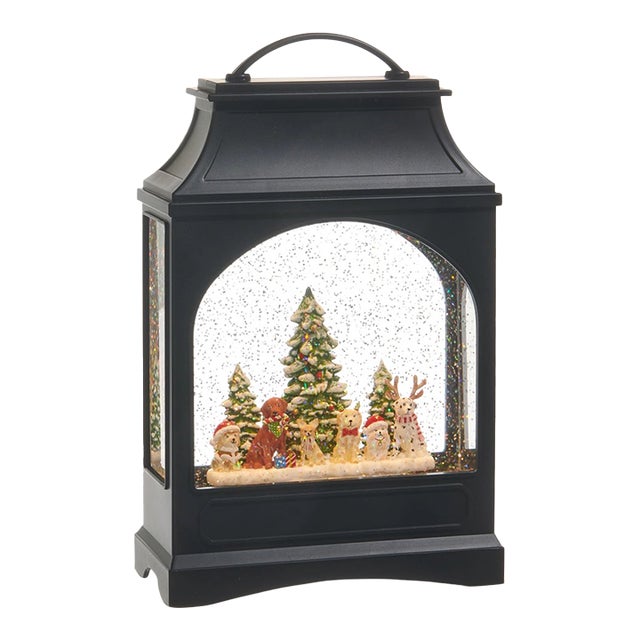 Santa's Best Friend Water Lantern For Sale