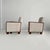 Italian Art Deco Lounge Chairs in Wood and Grey Velvet, 1930s, Set of 2 For Sale - Image 6 of 13
