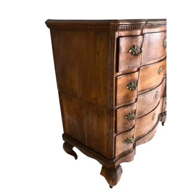 Dutch Baroque Four-Drawer Chest on Stand, 18th Century For Sale In Tampa - Image 6 of 14