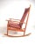 Mid-Century Modern Midcentury Teak Dux Rocking Chair by Hans Olsen For Sale - Image 3 of 11
