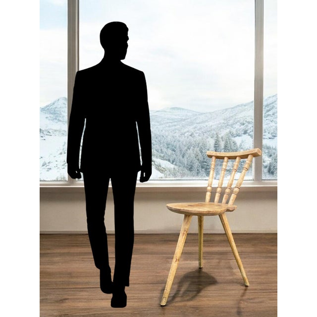 Alpine Chair in Maple, 1890s For Sale - Image 6 of 16