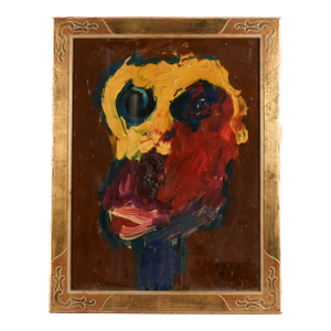 Framed Signed Peter Keil "Haunt of Color 1959" Oil on Masonite