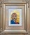 Impressionist Duke Windsor, "Dr. King", Impressionist Portrait: Realist Watercolor and Gold Leaf Art For Sale - Image 3 of 3