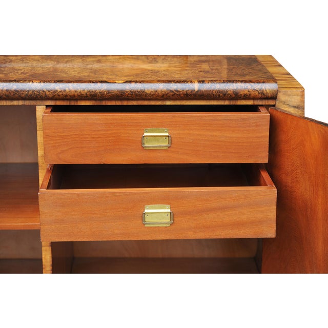 Art Deco Buffet in Walnut by J. Halabala for Up Závody, Czech, 1920s For Sale - Image 14 of 18