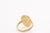 Byzantine Coin Ring W 21k Band, Size 8.25 For Sale - Image 12 of 13