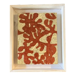 1980’s Original Wayne Cunningham Abstract Collage Framed Signed