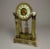 This listing is for a nice antique French mantel clock. The clock has an elegant portico style design with exposed...