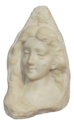 Lebrun, Bust of a Young Girl, 1890s, Marble
